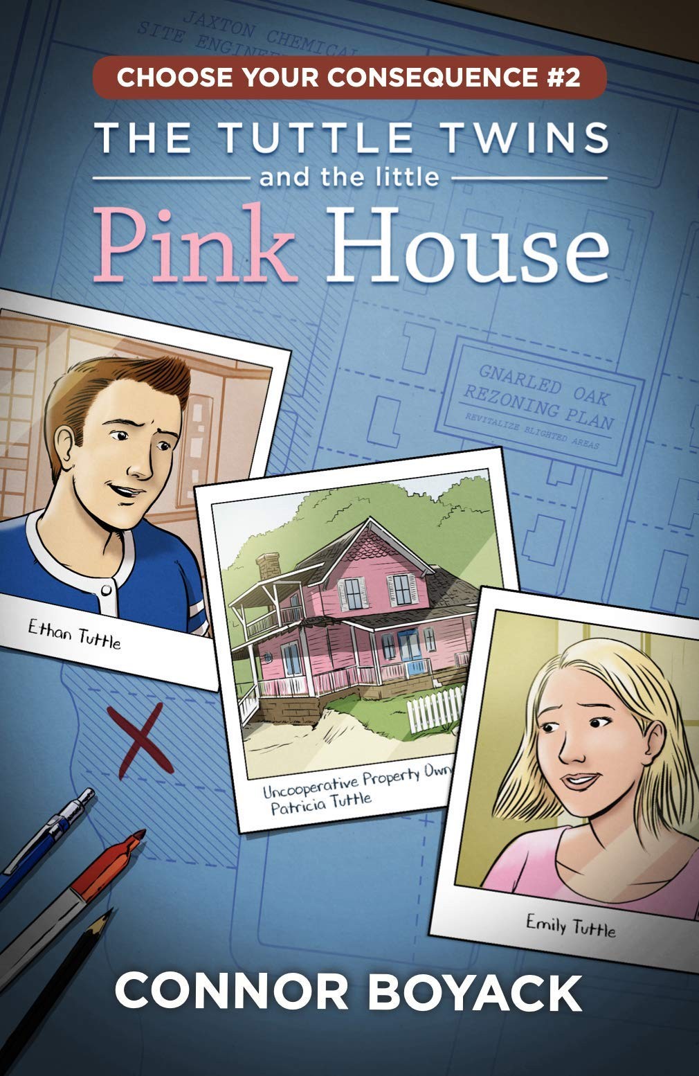 The Tuttle Twins and the Little Pink House – Connor Boyack|Elijah Stanfield …