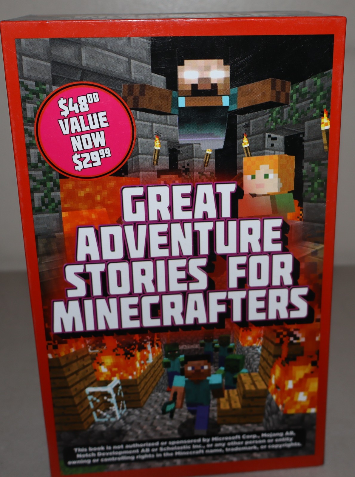 Lot of Minecraft 29 Books Sets & Singles + 2 Toys