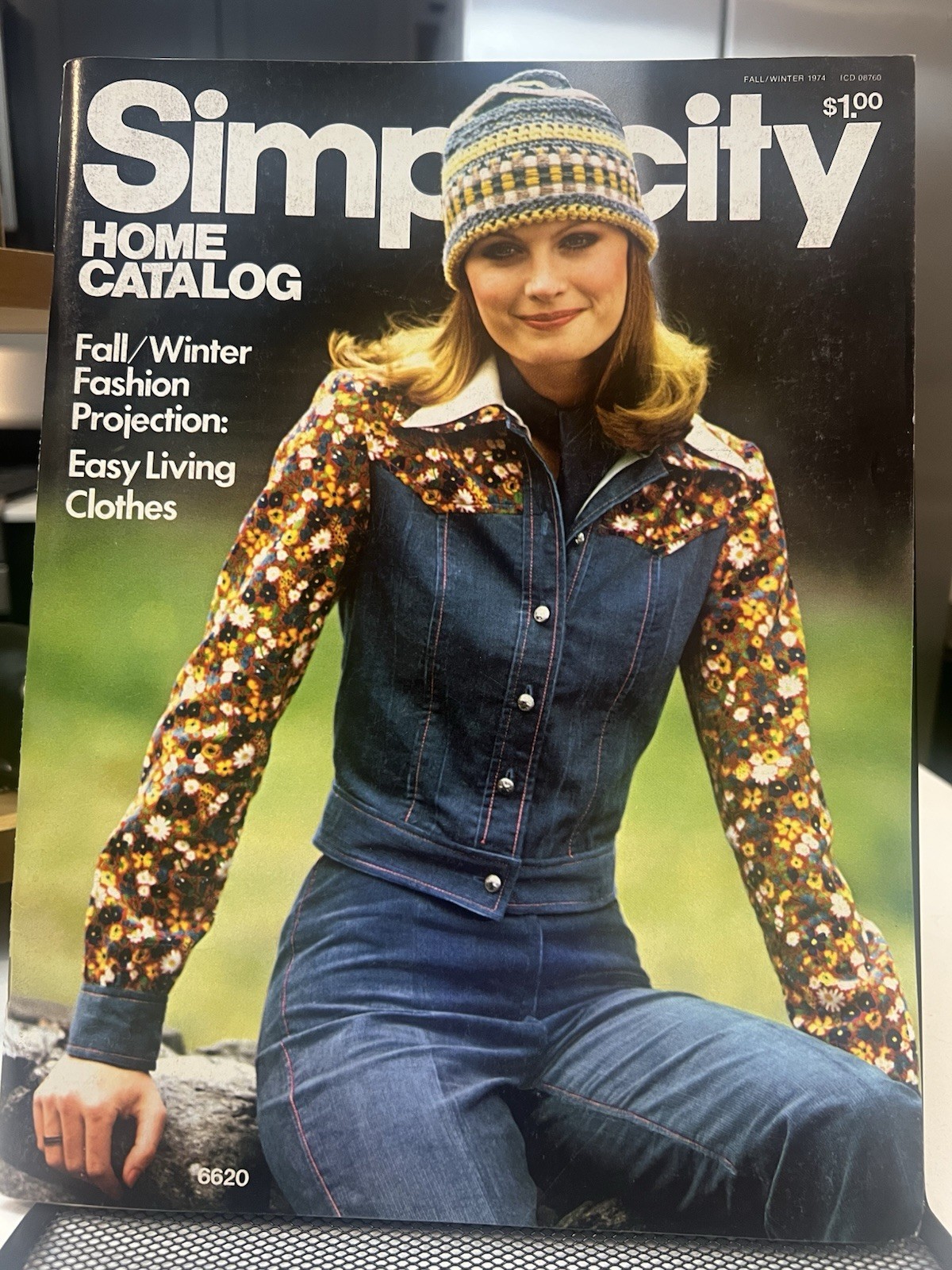 1974 Simplicity Home Catalog~Retro Fashion~Clothing Sewing Patterns 89pgs
