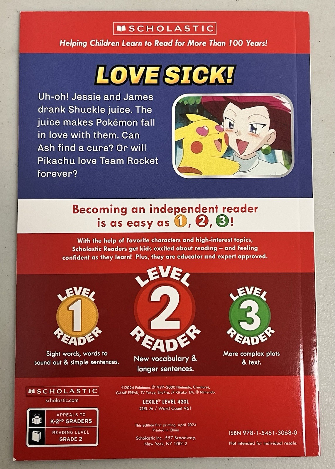 Pokemon Reader Collection 10 Level 2 Readers New No Box