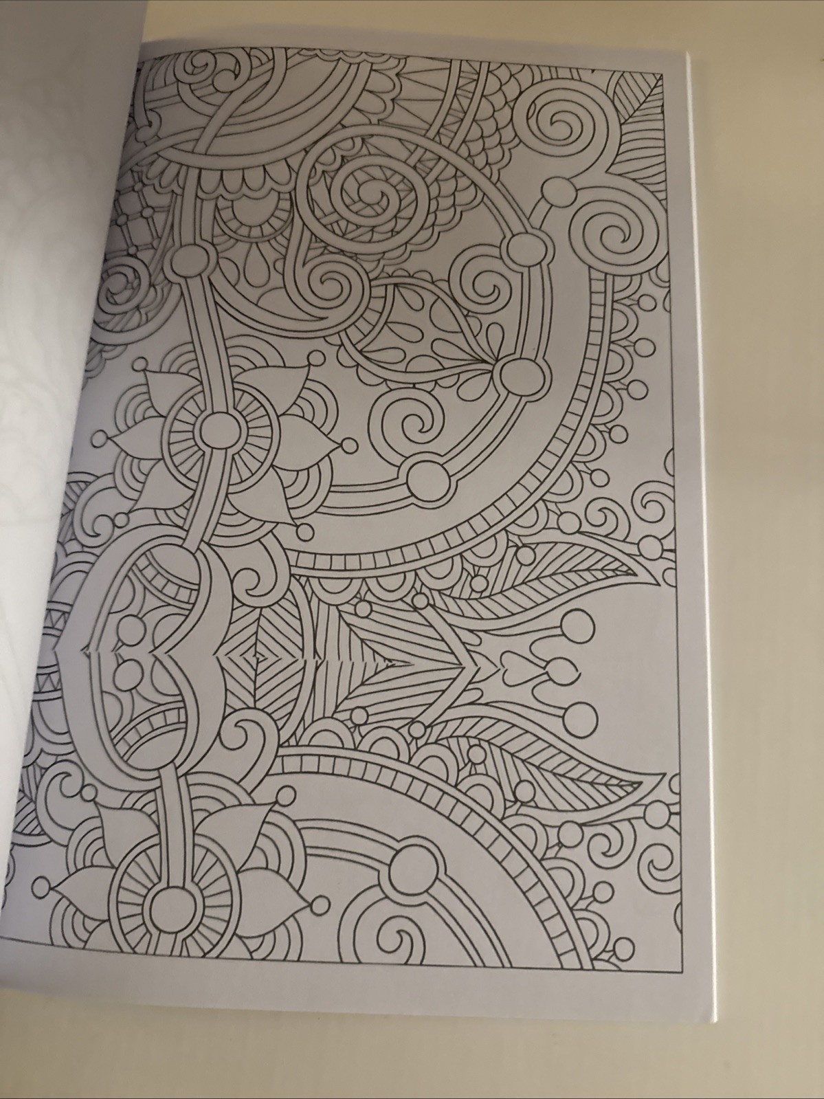 adult coloring book Mindfulness Patterns 8 X 11 1/2 NEW Shipping Included