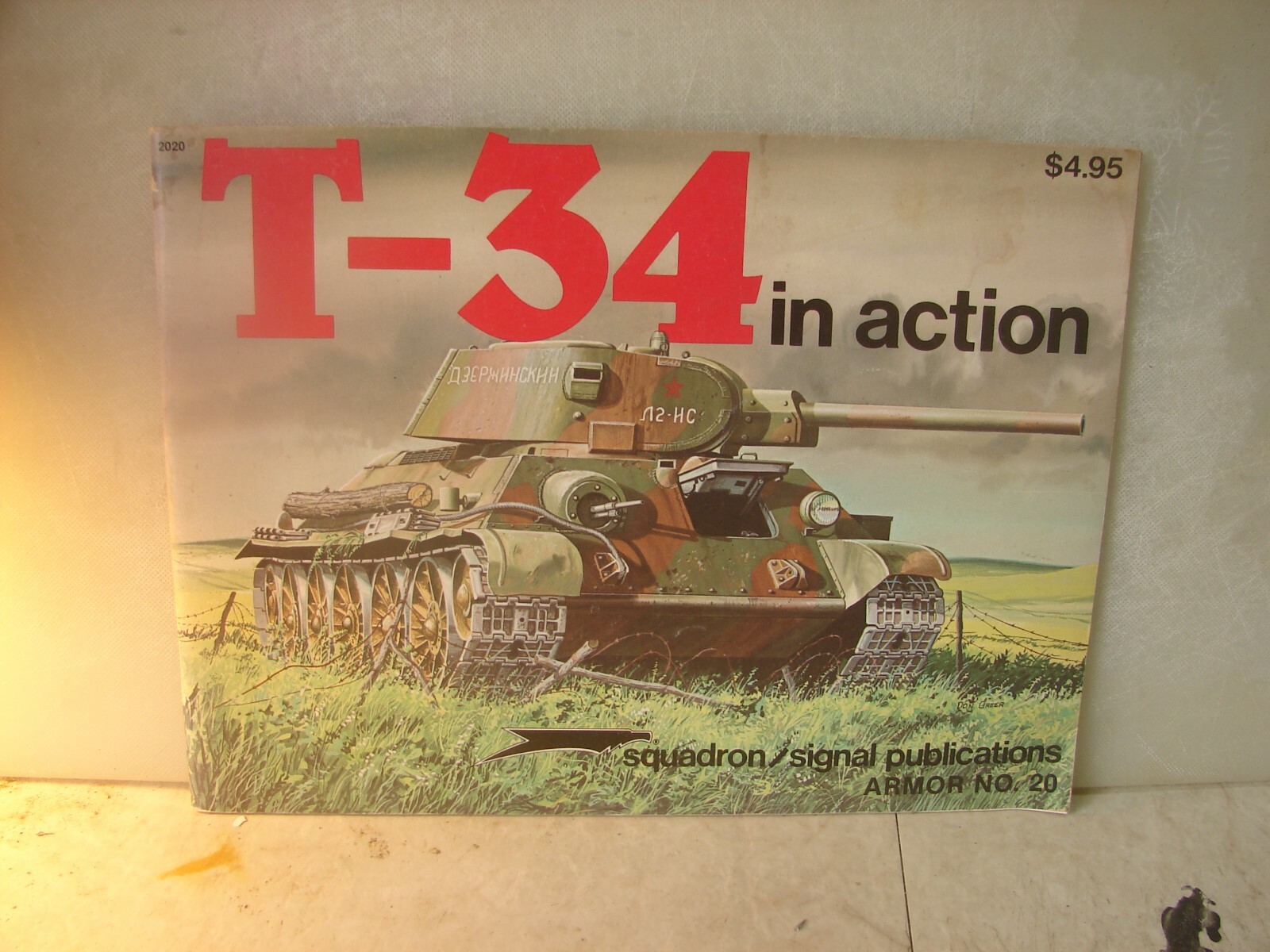 T-34 in Action. Squadron. Soft Cover. 49 Pages