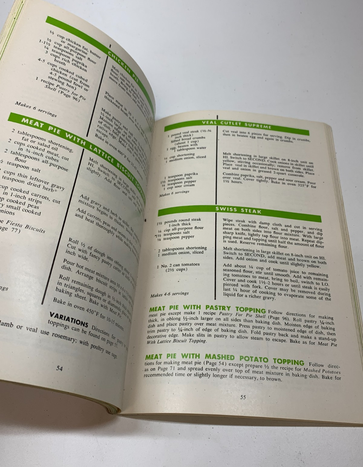 General Electric How to Enjoy Speed Cooking w/Automatic Electric Range/Recipes