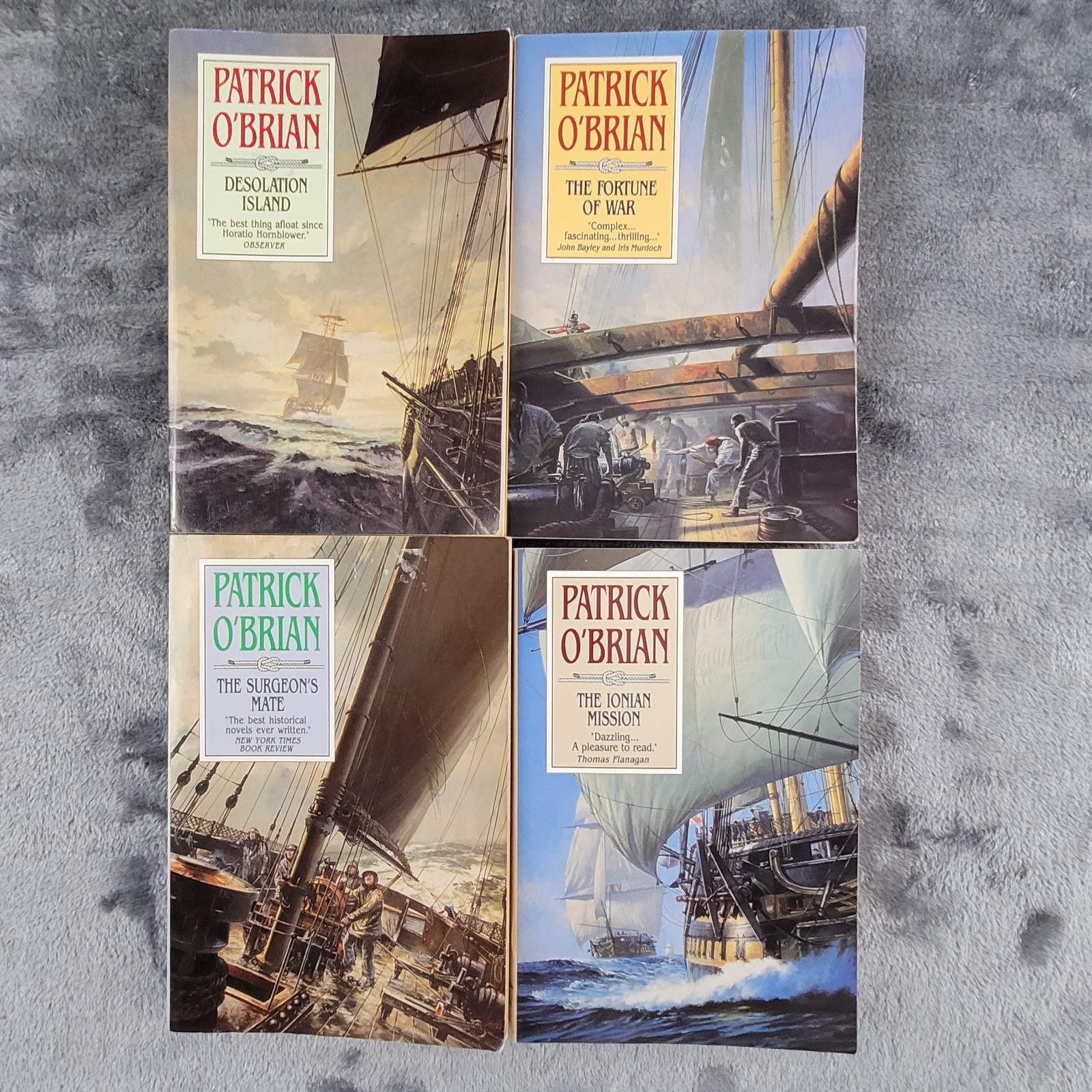 Patrick O’Brian Complete Set Books 1 – 20 Aubrey-Maturin 3 HC/17 Trade Paperback