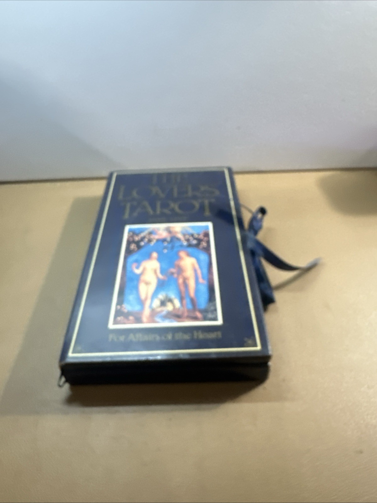The Lovers’ Tarot: For Affairs of the Heart – Hardcover, by Lyle Jane – Good