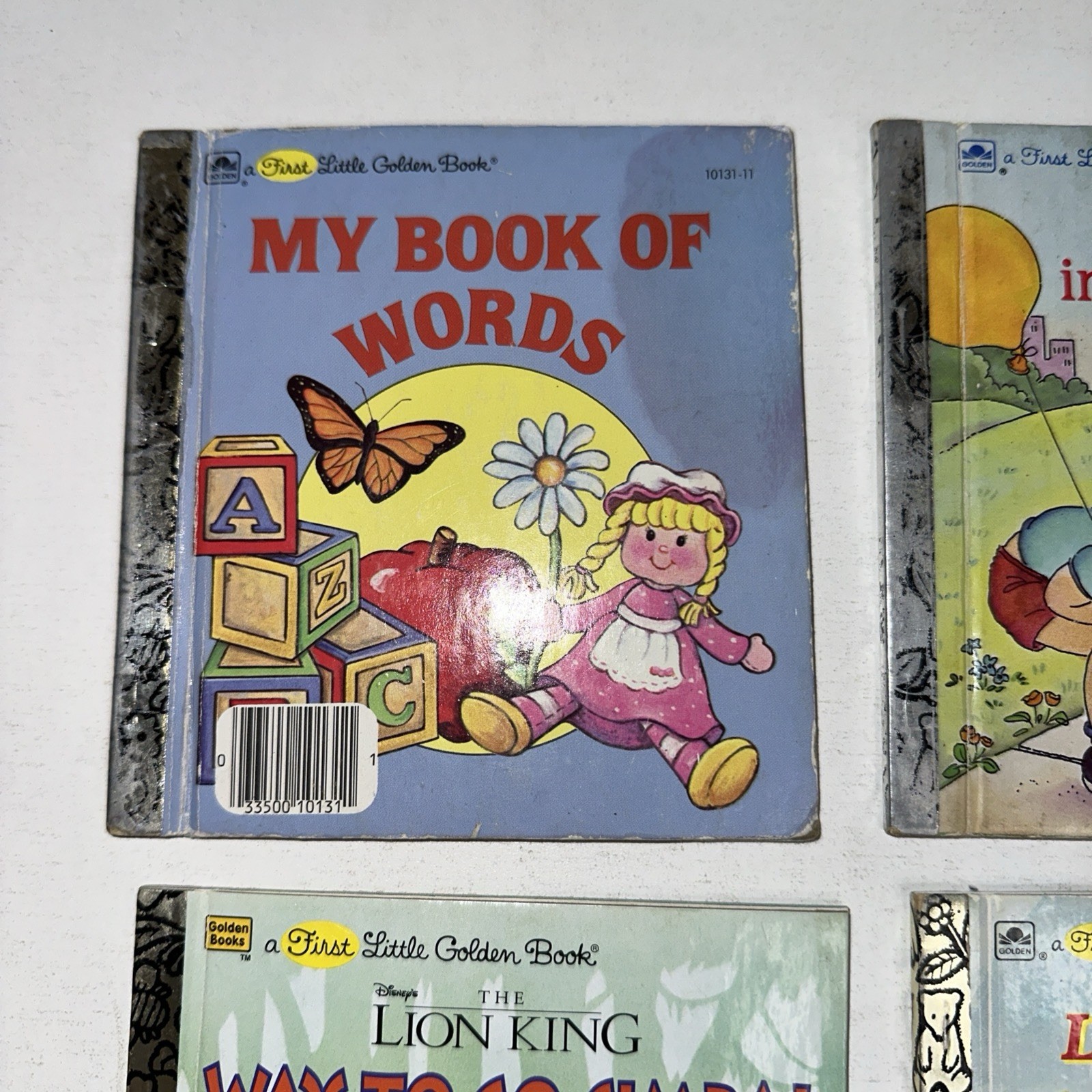 Vintage 1980s & 90’s A First Little Golden Books Mini HC Toddlers Lot Of 8