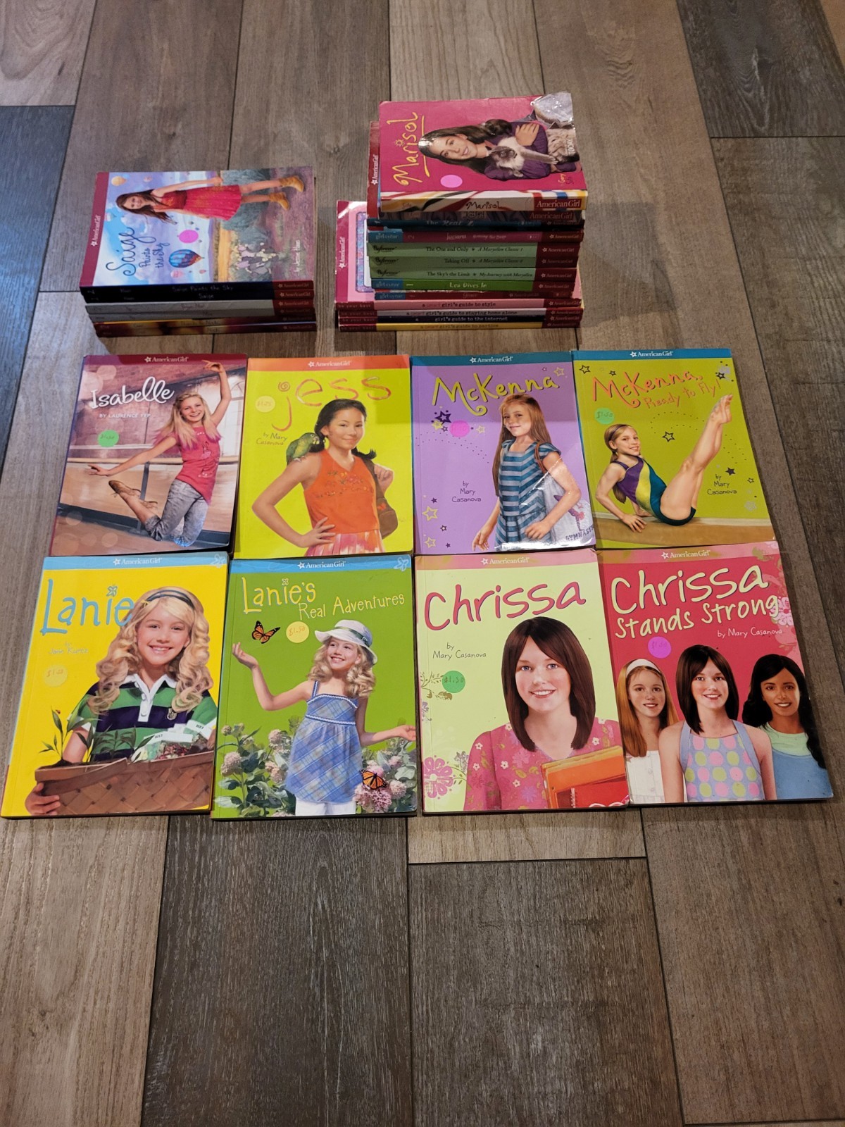 Lot Of 37 Various American Girl Books Beforever Kristen Molly Saige And More