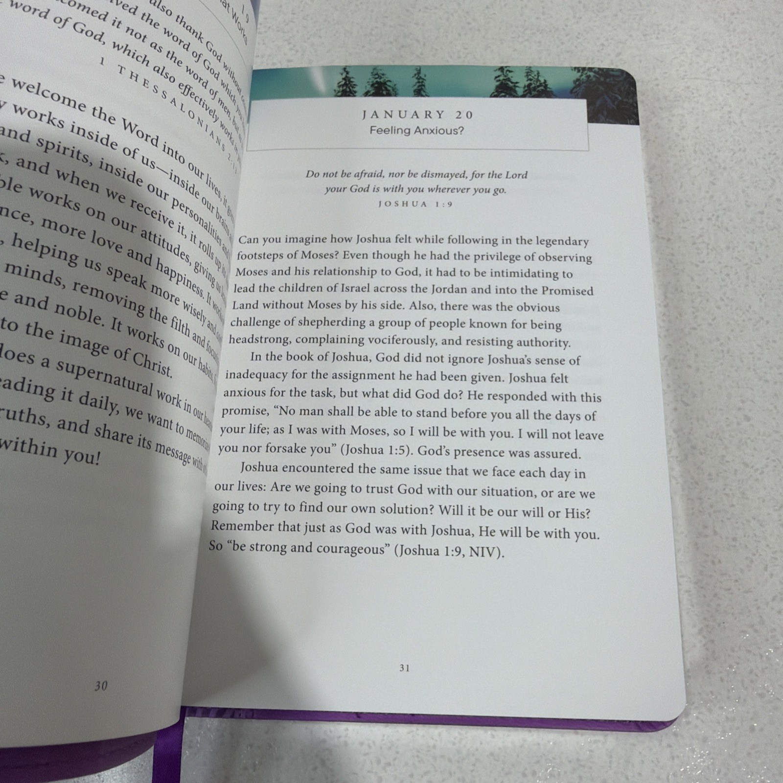 A Closer Walk with Jesus by David Jeremiah – 2025 Purple Faux Leather
