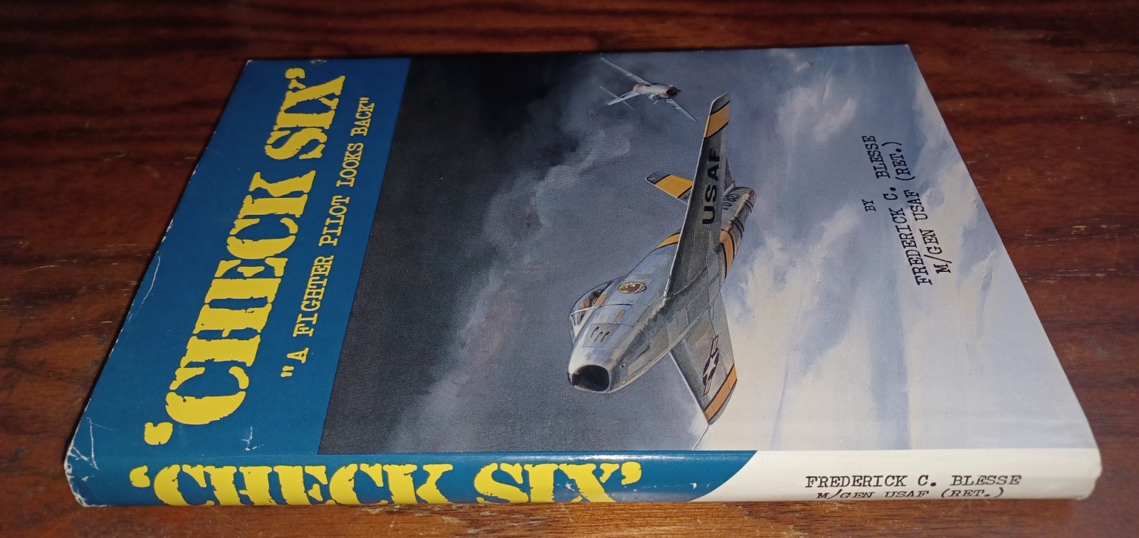 Combat Fighter Pilot – SIGNED / Major General Frederick Blesse KOREA VIETNAM WAR