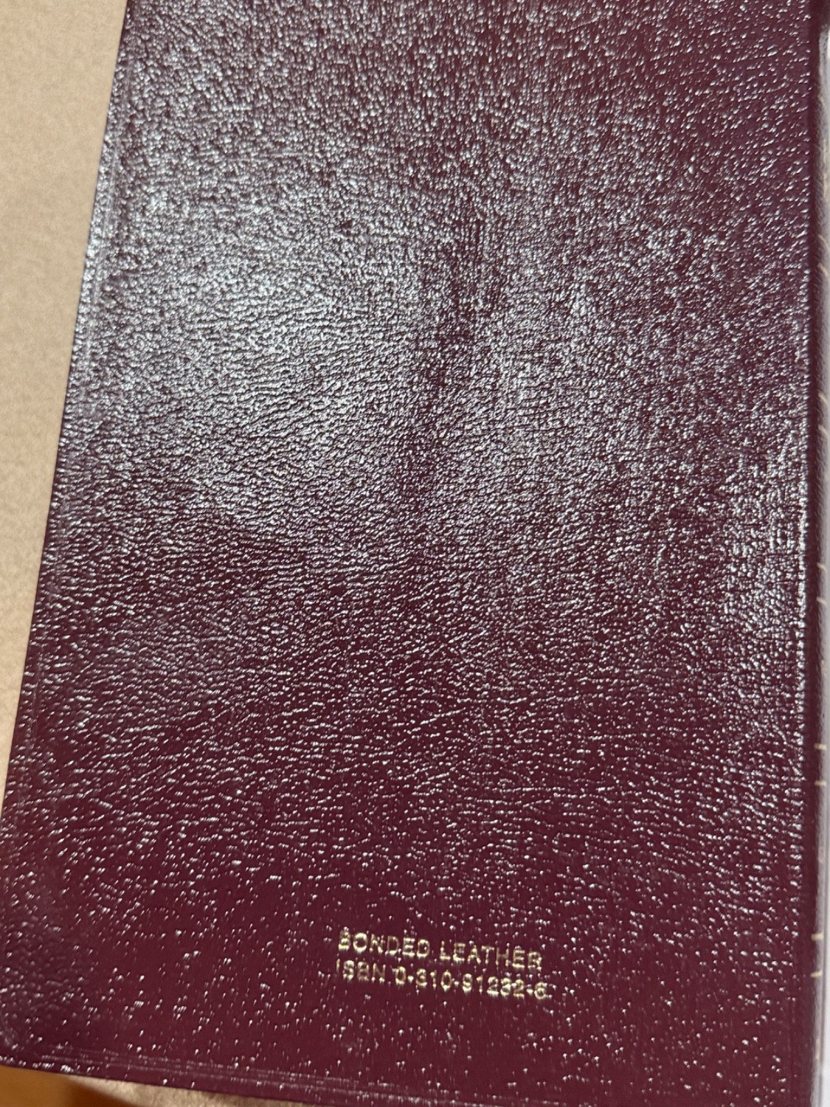 Holy Bible KJV Reference Gold Edition Zondervan Burgundy Leather In Box Sealed