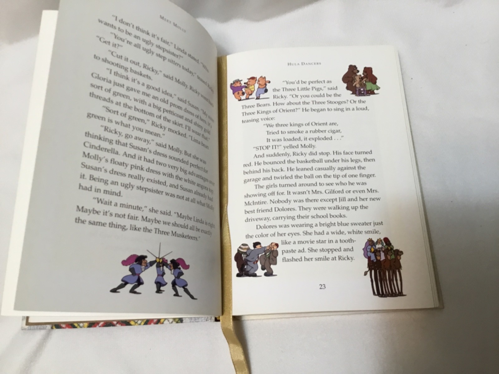 Molly’s Story Collection American Girl Hardcover book Like New