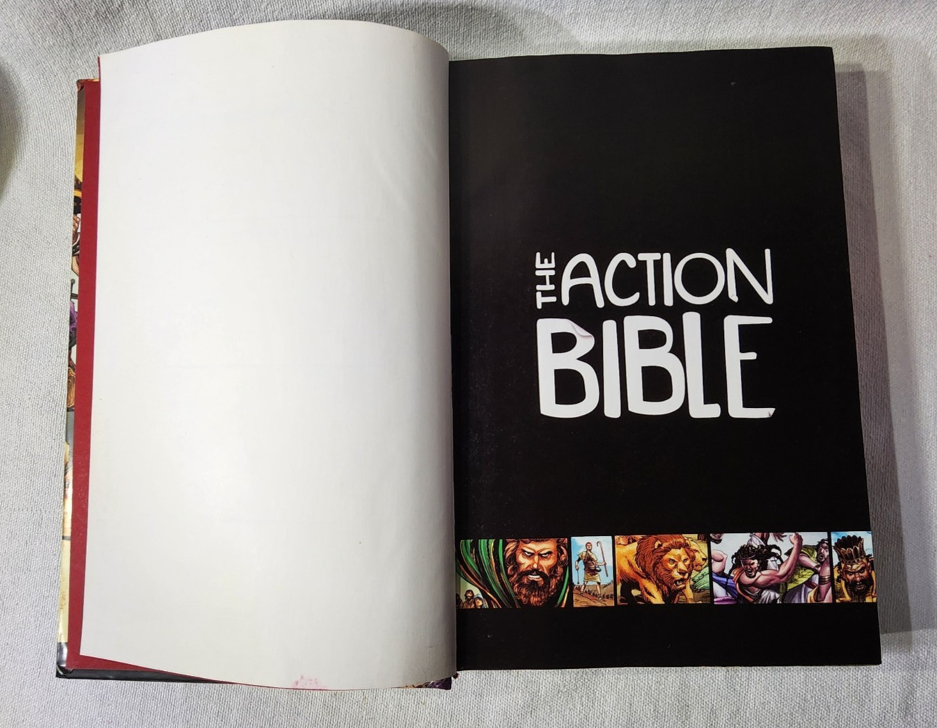 *Flaws The Action Bible Doug Mauss Sergio Cariello comic book hardcover 2010