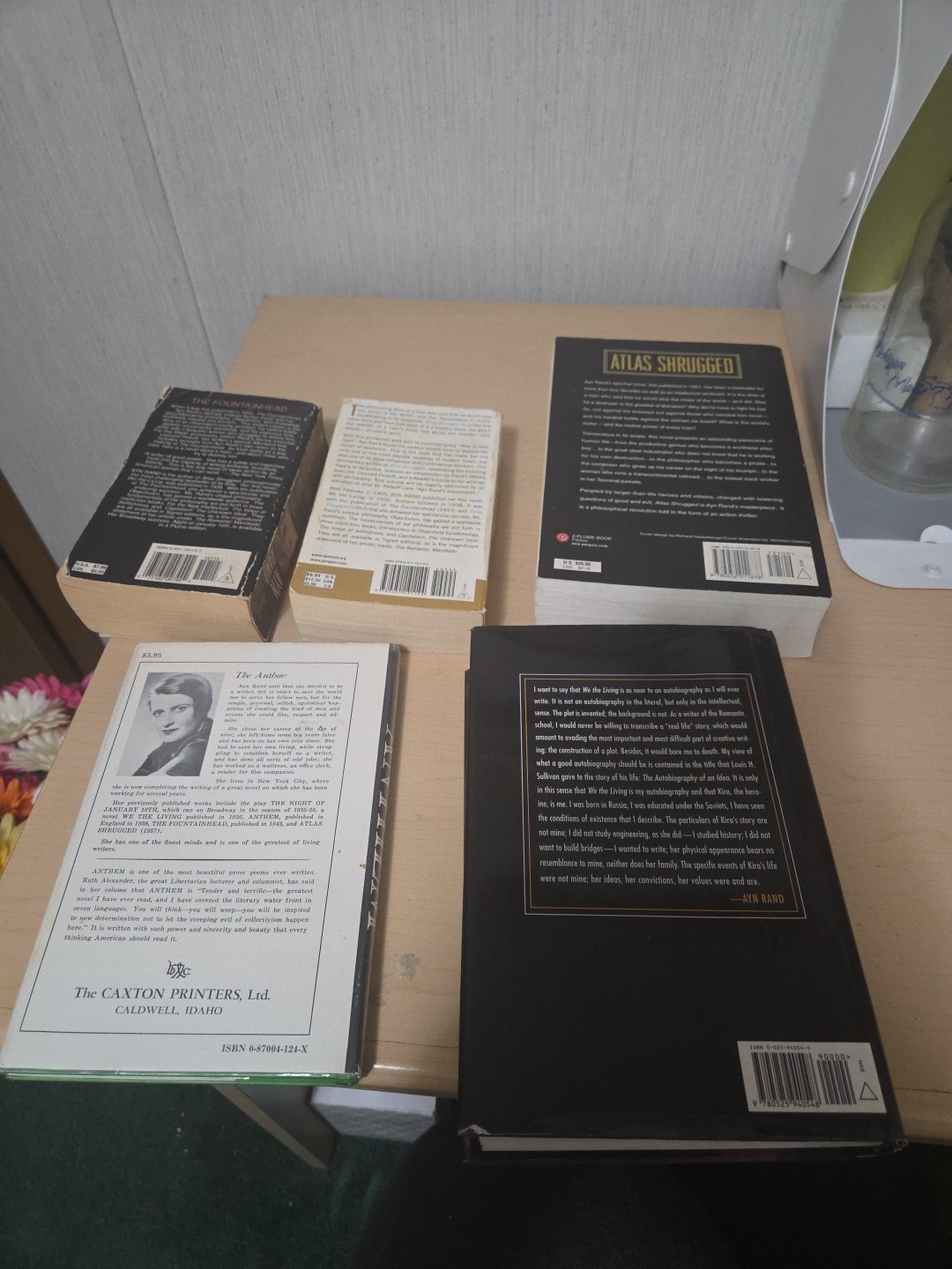 Lot Of AYN Rand books