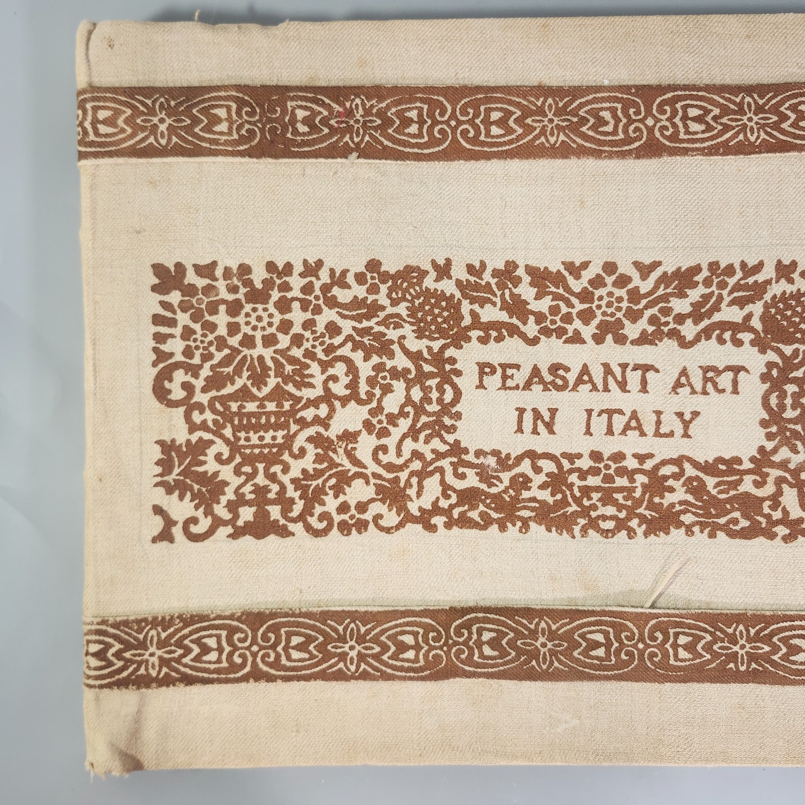 Peasant Art In Italy Eleonora Gallo 1928 Book 74 of 250 No Woodcut Plates Pages