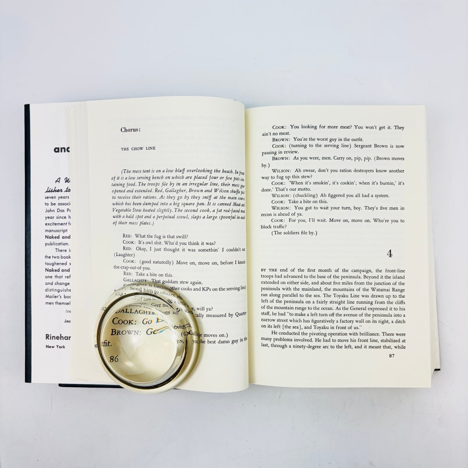 The Naked and the Dead Norman Mailer 1976 First Edition Library Facsimile Novel