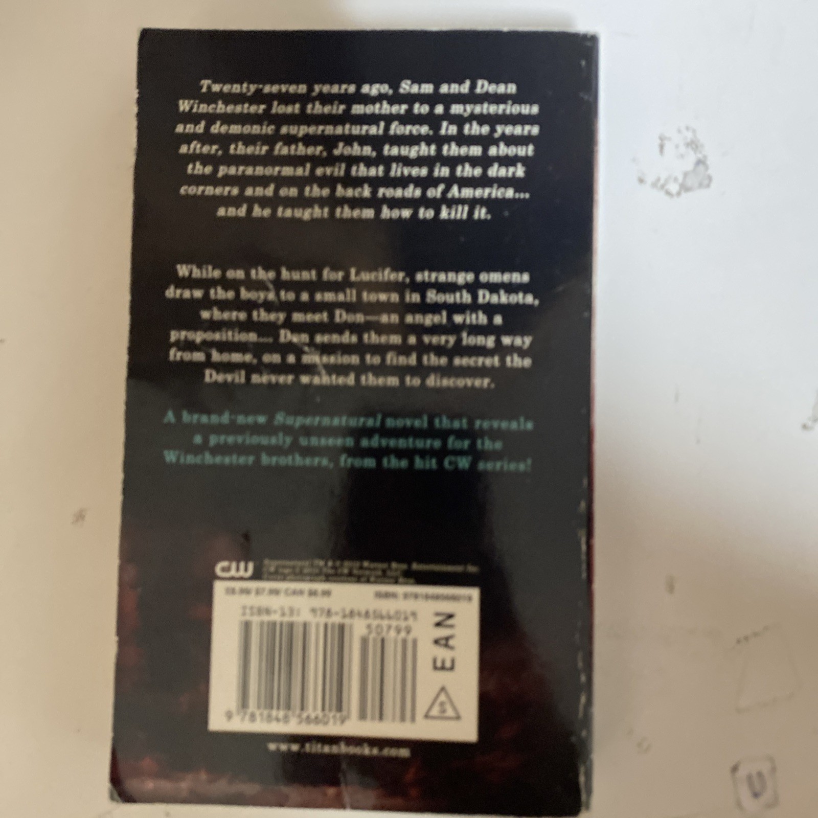 Supernatural TV Series War of the Sons Paperback Book First Edition Rebecca Dess