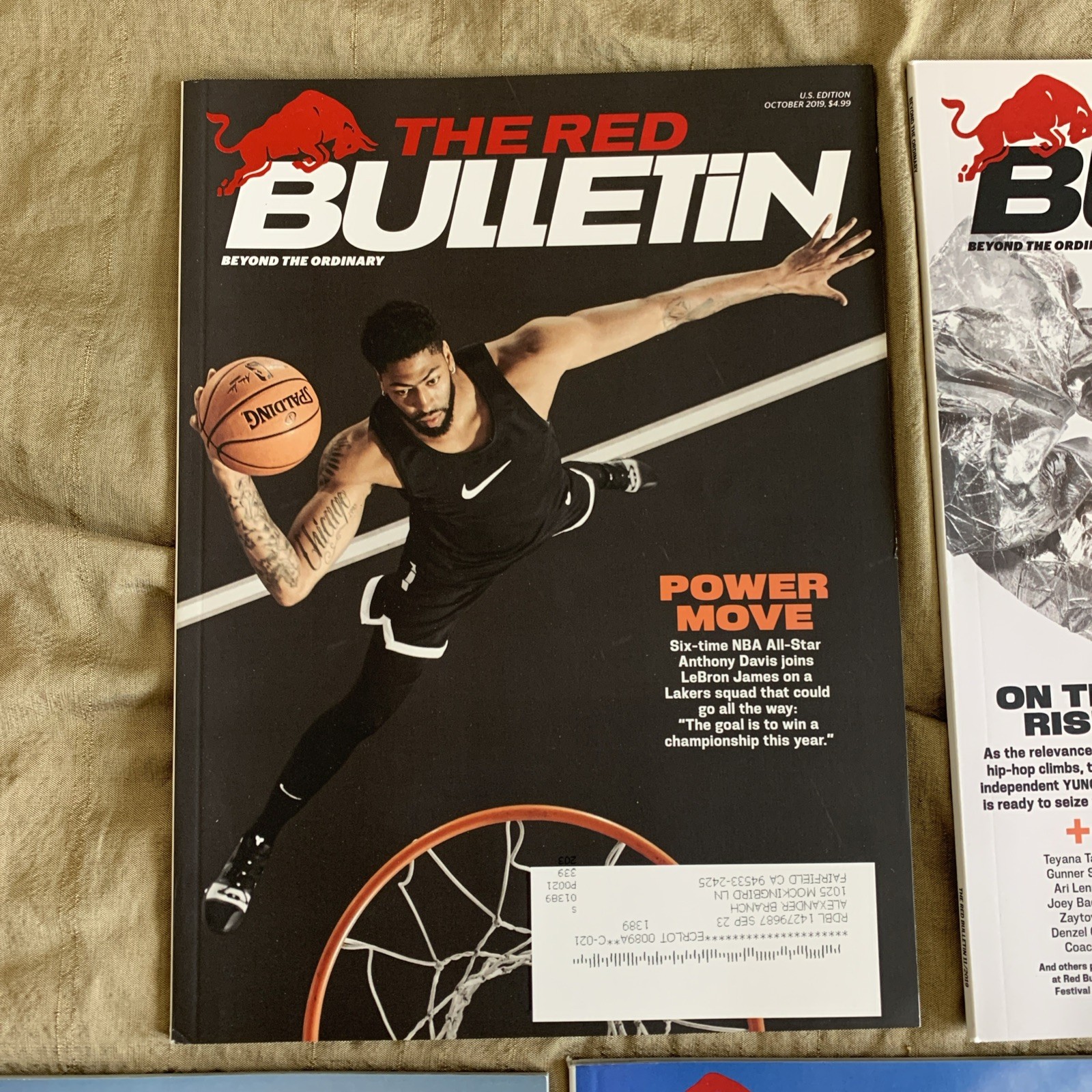 Lot 5 2019-2020 The Red Bulletin 10/19 Thru 03/20