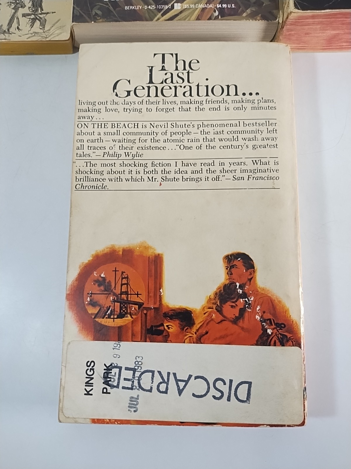 Vintage Military WWII & Vietnam War Paperback Book Lot of 8 Historical History