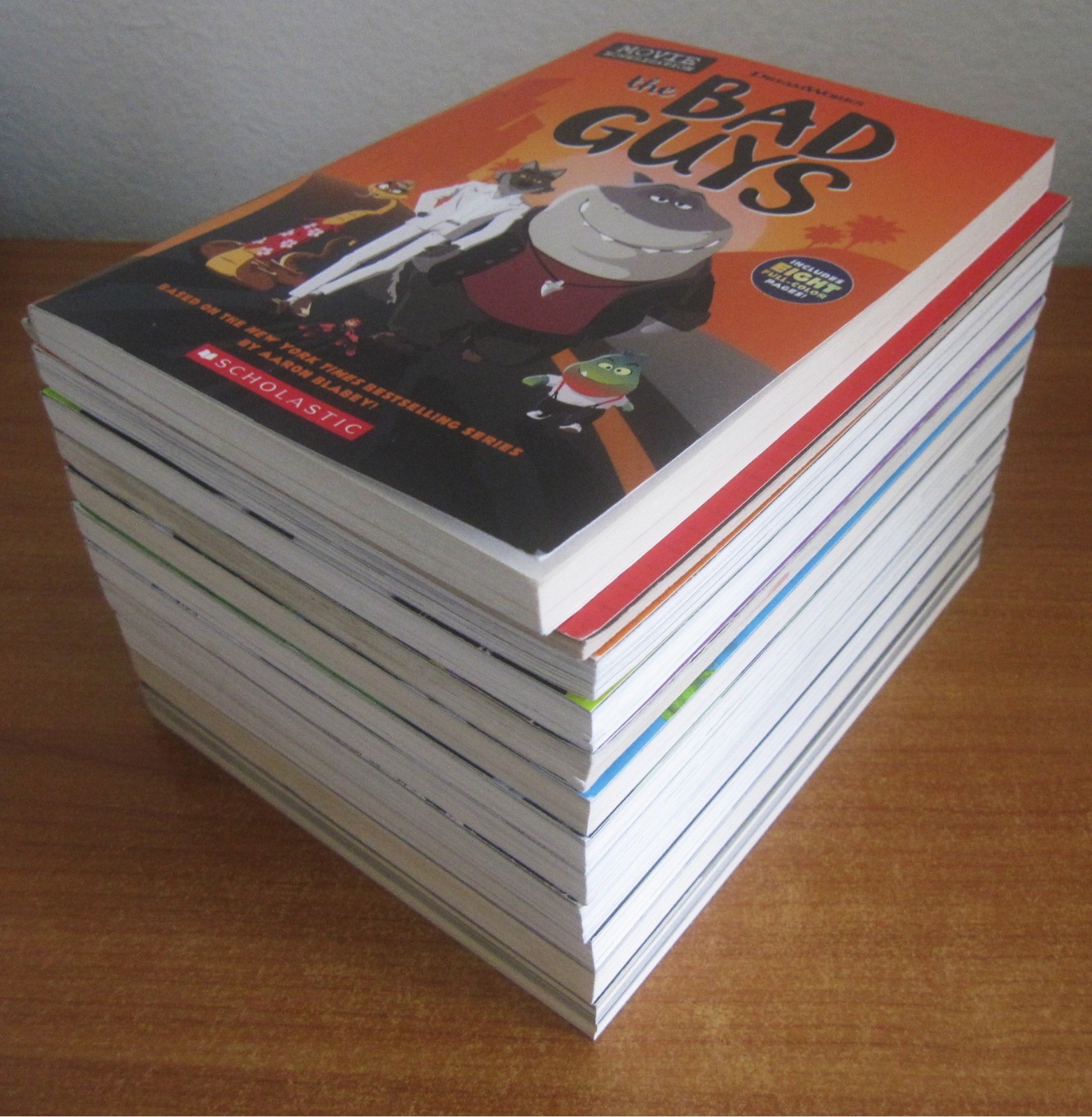 THE BAD GUYS LOT OF 12 BOOKS by AARON BLABEY