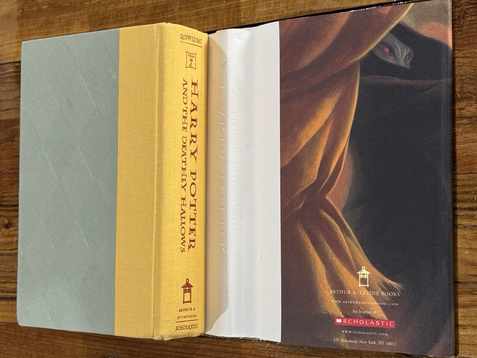 RARE HARRY POTTER And The Deathly Hallows-1st ed/1st printing-*759 Page Error