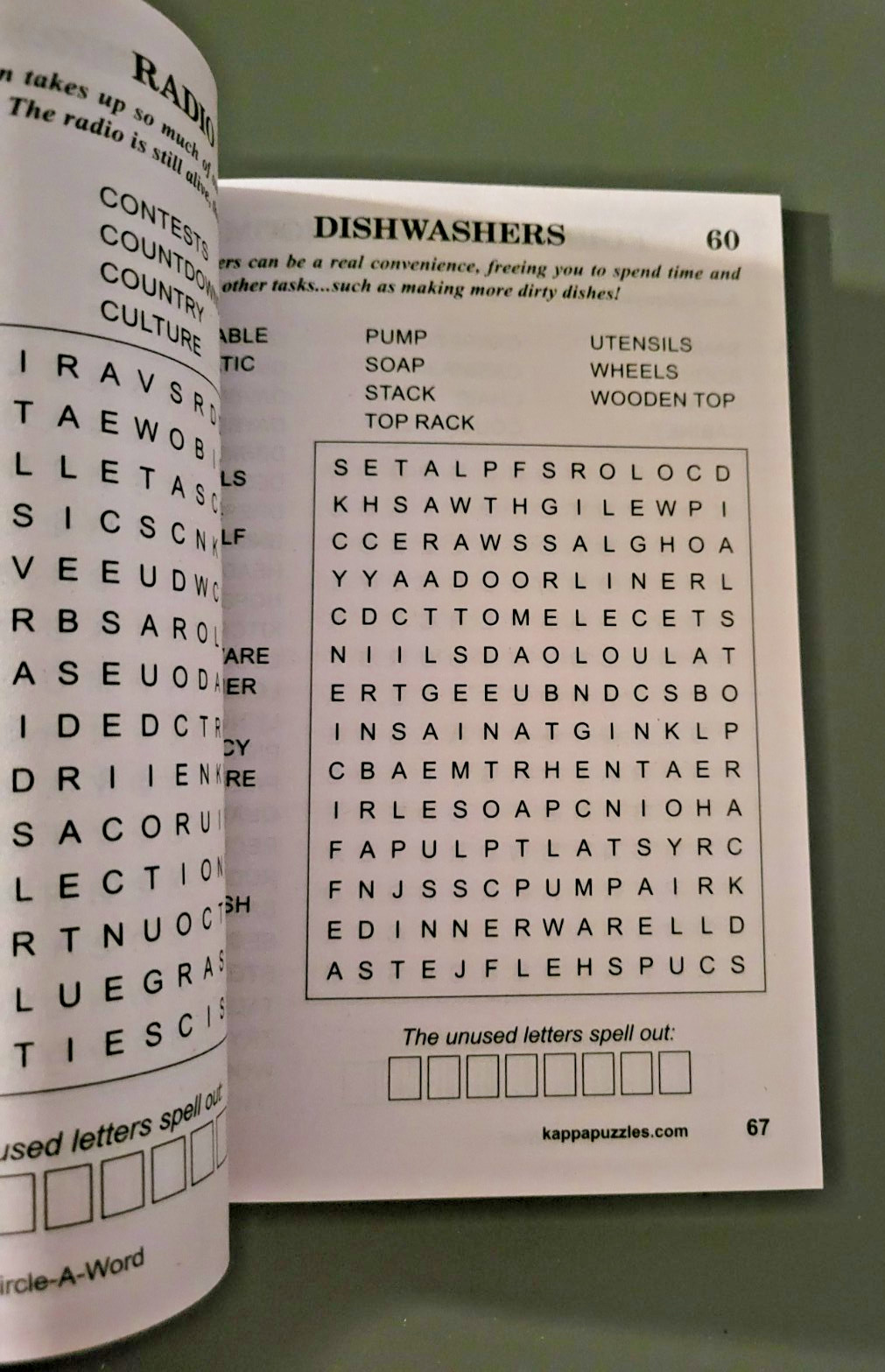 Lot of 4 Circle-A-Word Puzzle Books by Kappa – 530+ Challenges – Large Print