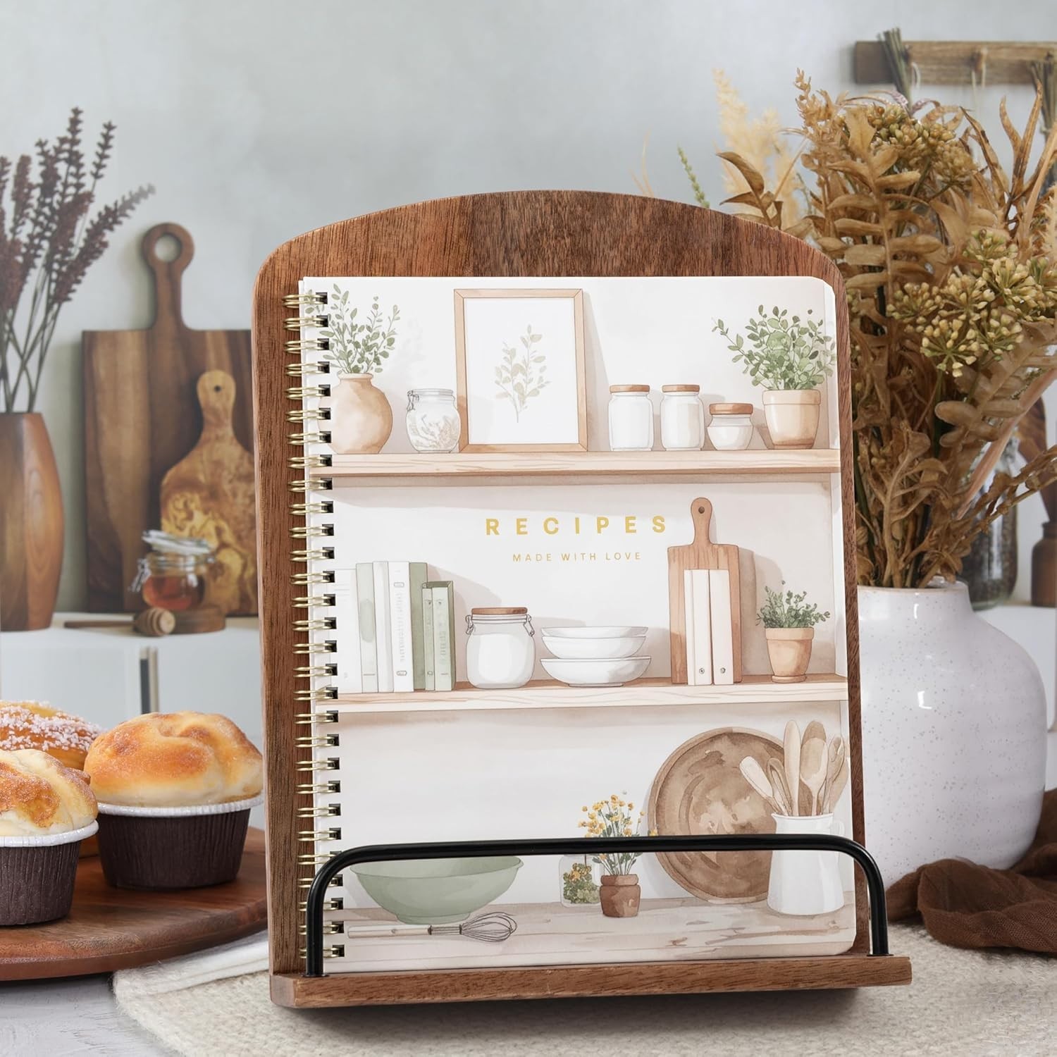 Beige Recipe Organizer – 106 Pages for Cherished Meals & Generational Flavors