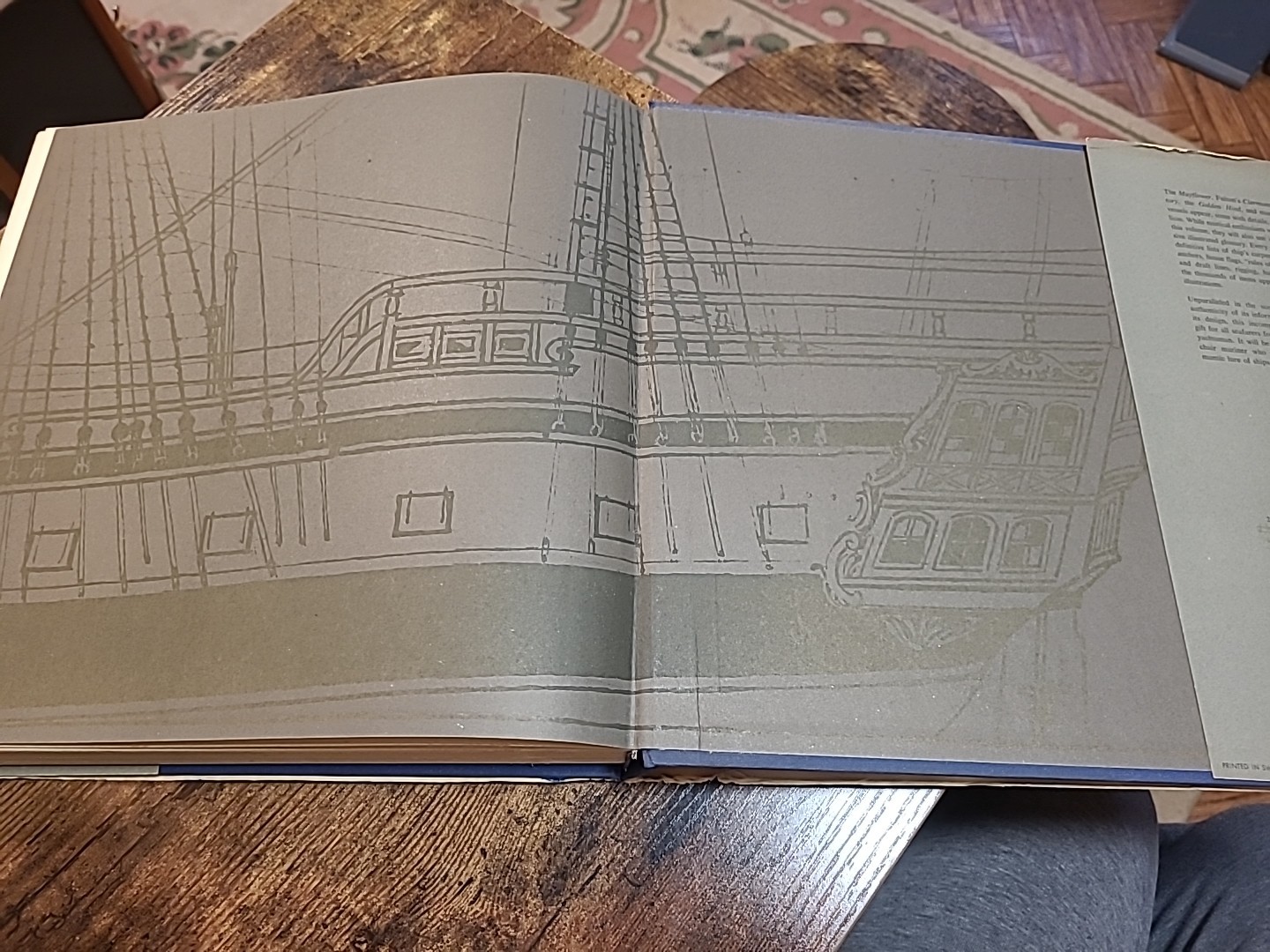 The Lore of Ships Tre Tryckare PICTURES Naval Sailboats Coffee Table 1st Ed HCDJ