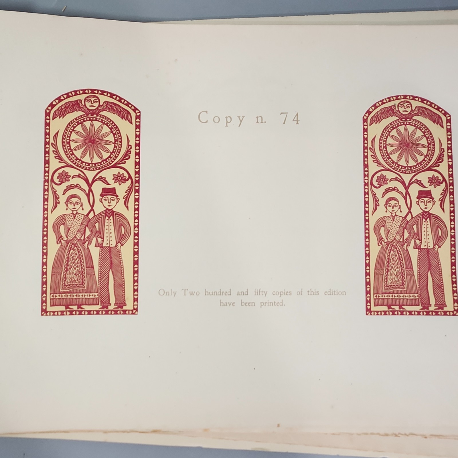 Peasant Art In Italy Eleonora Gallo 1928 Book 74 of 250 No Woodcut Plates Pages