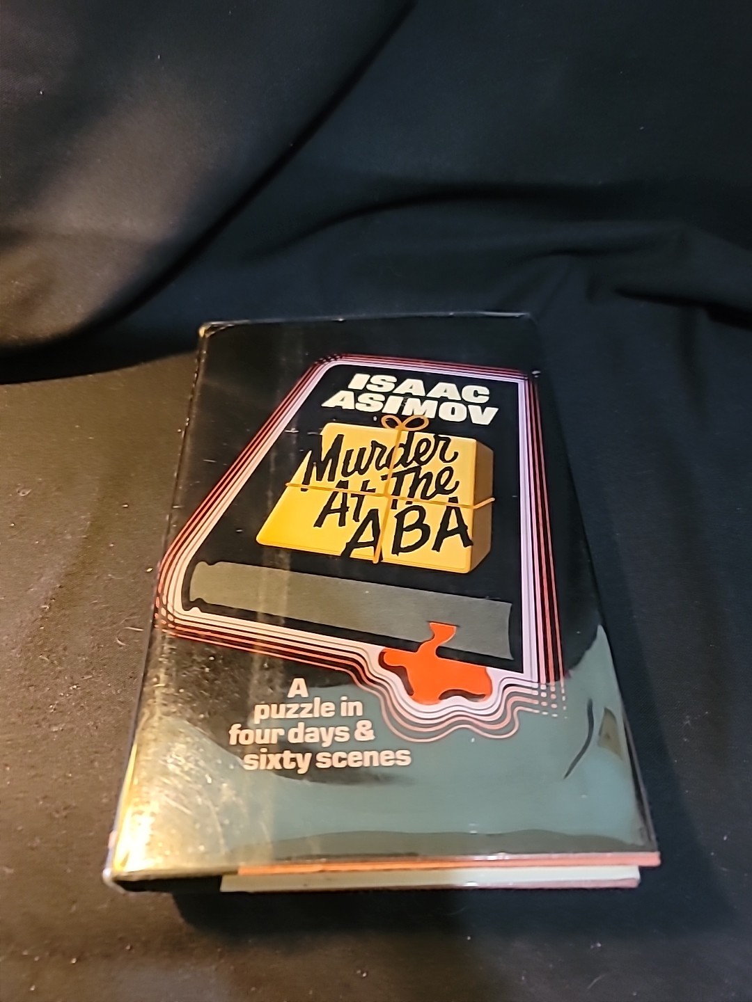 Isaac Asimov 1st Ed 1976 Murder At The ABA Harlan Ellison Intro Detective HC