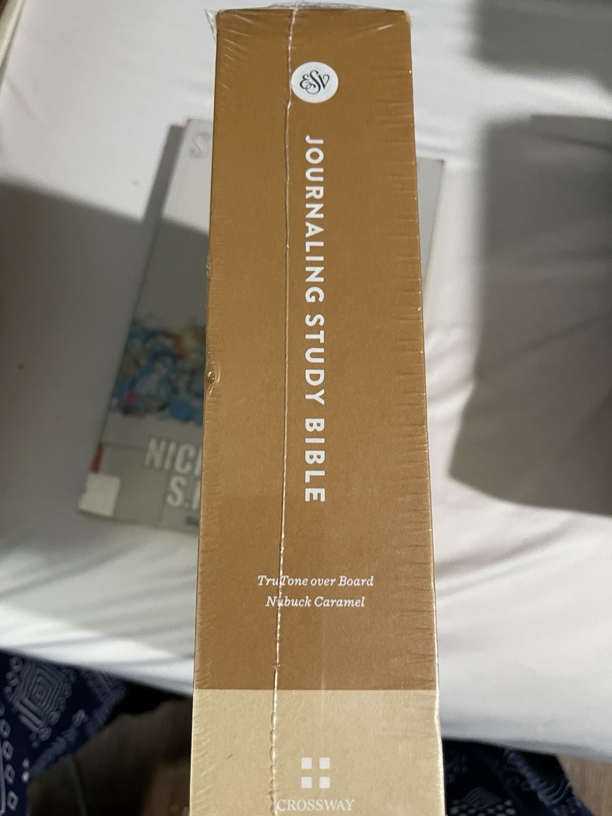 ESV Journaling Study Bible (TruTone Over Board, Nubuck Caramel) by J. I. Packer