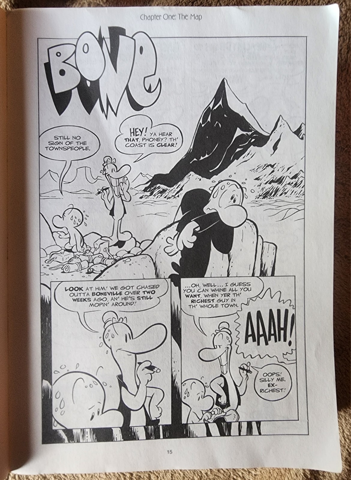 Bone One Volume Edition TPB Jeff Smith Cartoon Books Netflix Movie Coming 2004
