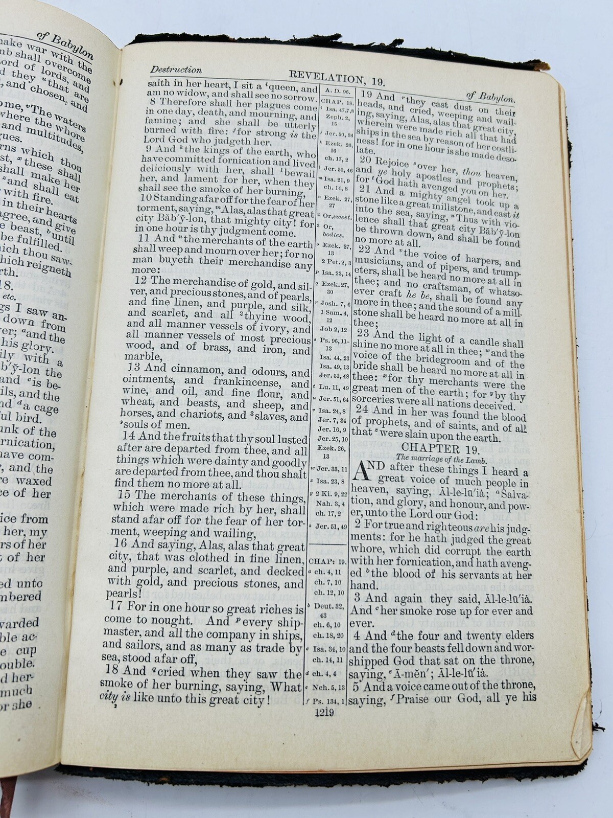 THE HOLY BIBLE King James Version SELF-PRONOUNCING 1950s National Bible Press