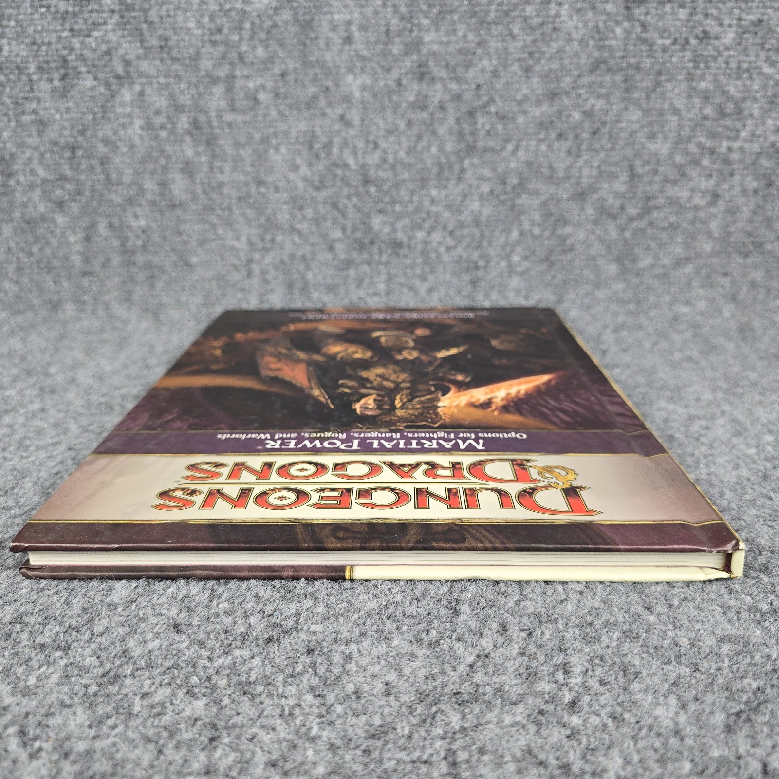 Dungeons & Dragons Martial Power by Wizards RPG Team (2008, Hardcover) D&D
