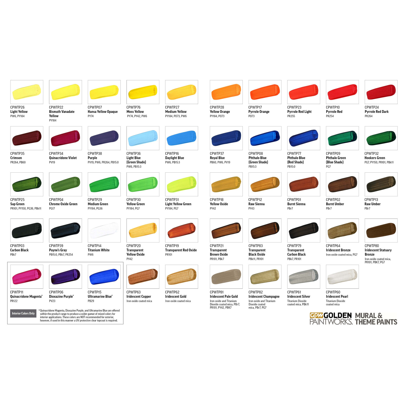 Golden Paintworks Mural & Theme Paint – 16 oz