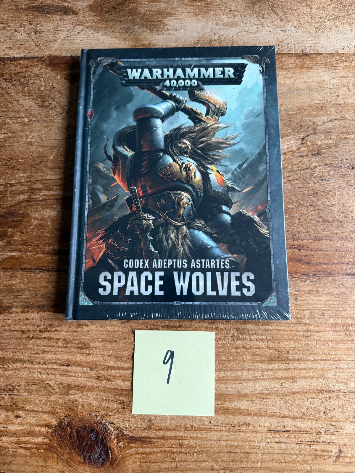 Warhammer 40,000 Codex Adeptus Astartes Space Wolves 2018 Hardcover Sealed 9
