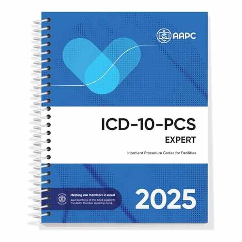 ICD-10-PCS Complete Code Set 2025 – Spiral-bound, by AAPC – Very Good