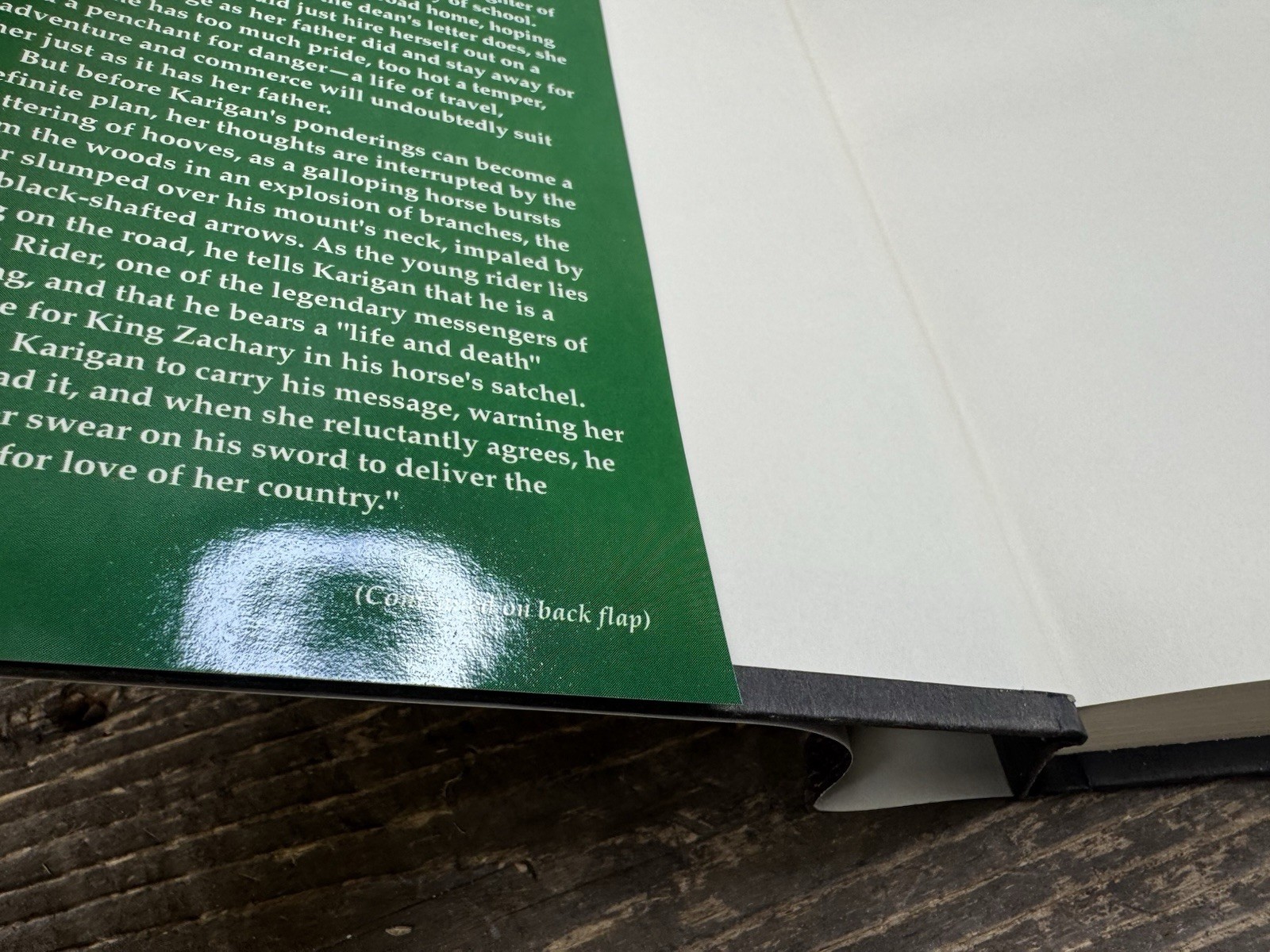 Green Rider Hardcover Book Kristen Britain