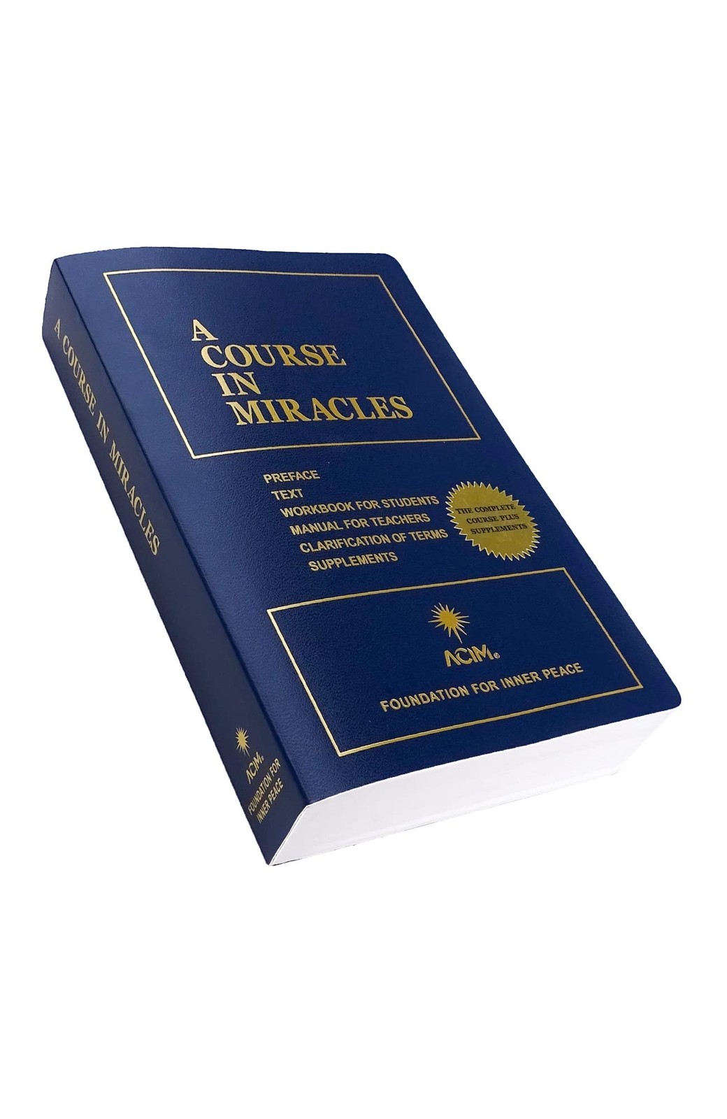 A Course In Miracles: Combined Volume Quality