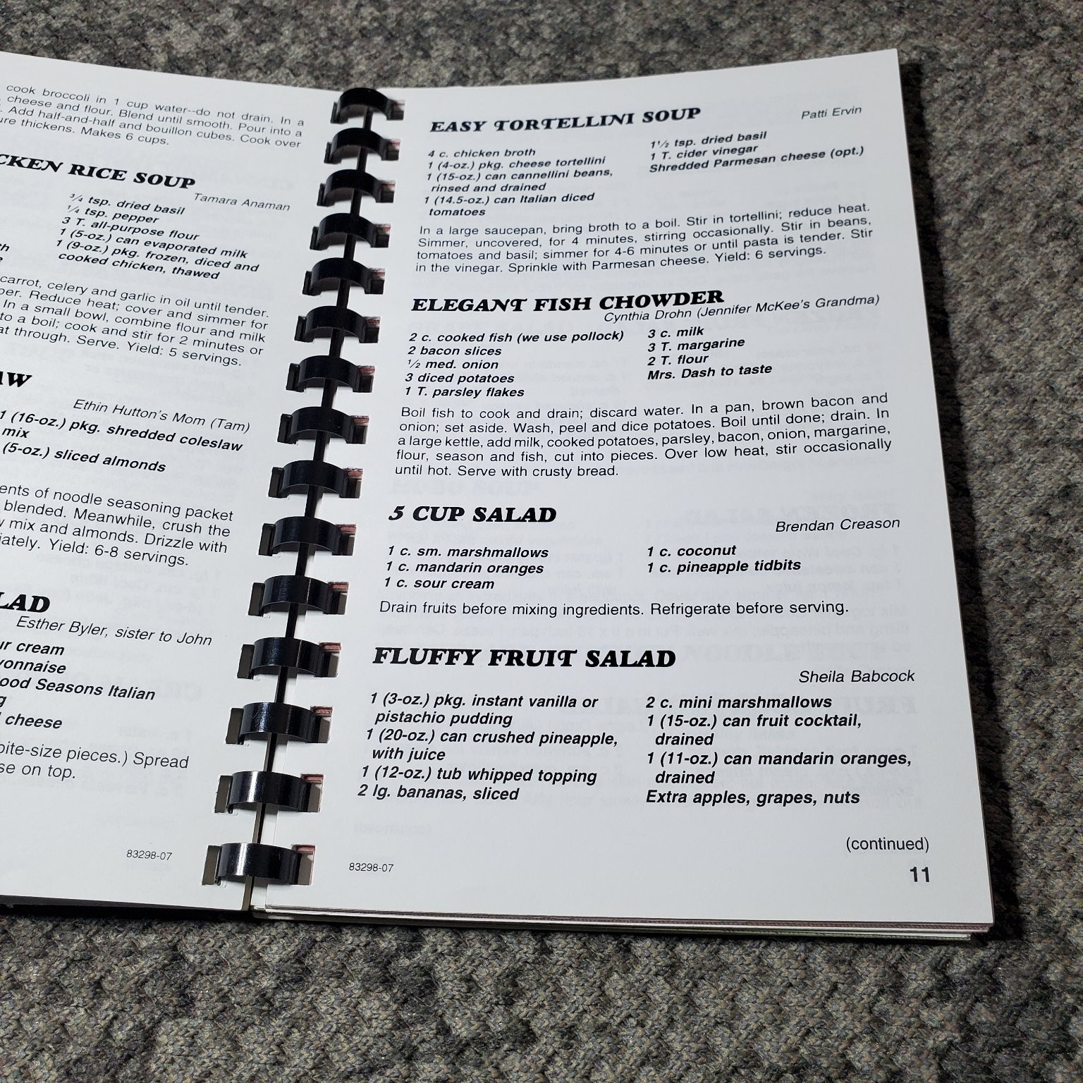 Recipes Cookbook Highland Pines School 2007 Young Adult Class Morris Press