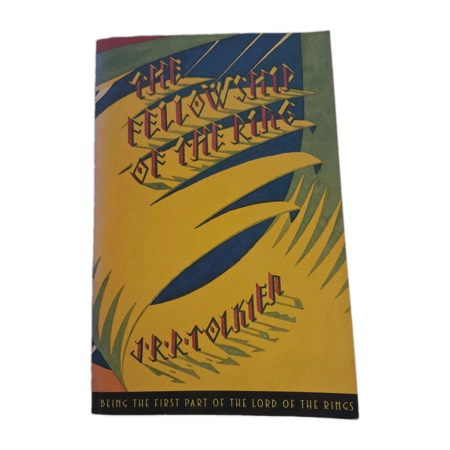 The Fellowship Of The Ring J. R. R. Tolkien Quality Paperback Book Club Edition