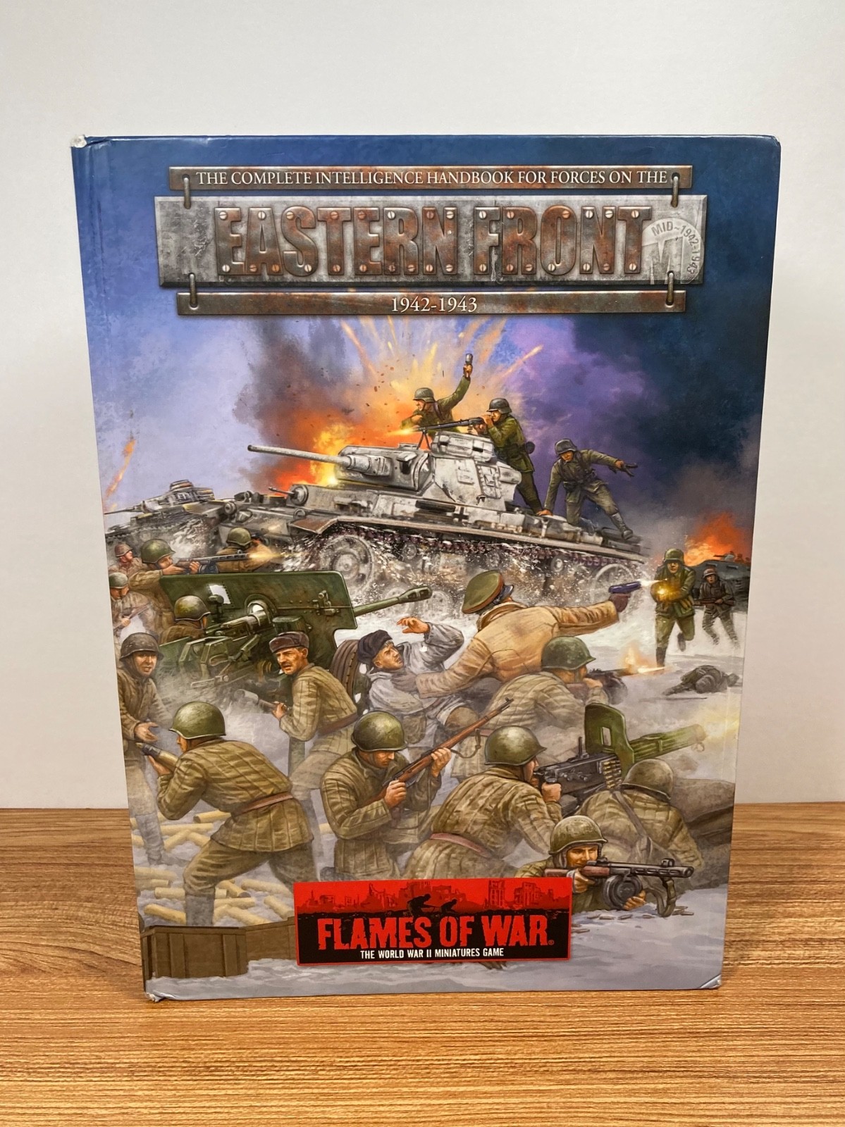 EASTERN FRONT (1942-1943) FLAMES OF WAR – MINIATURES GAME + RULE BOOK + BONUS