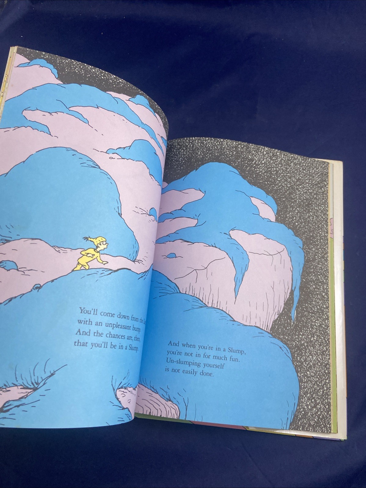 OH, THE PLACES YOU’LL GO! Dr. Seuss Suess 1990 HC/DJ 1st Edition 1st Printing!