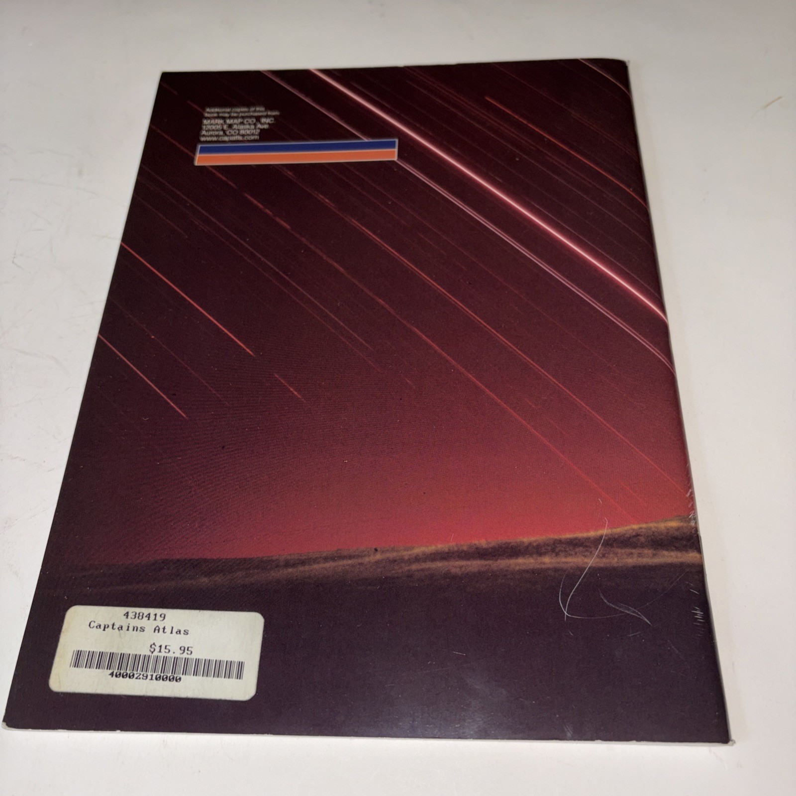 The Captain’s Atlas – High & Low Edition Pilot Flight Map Guide US Canada 2000