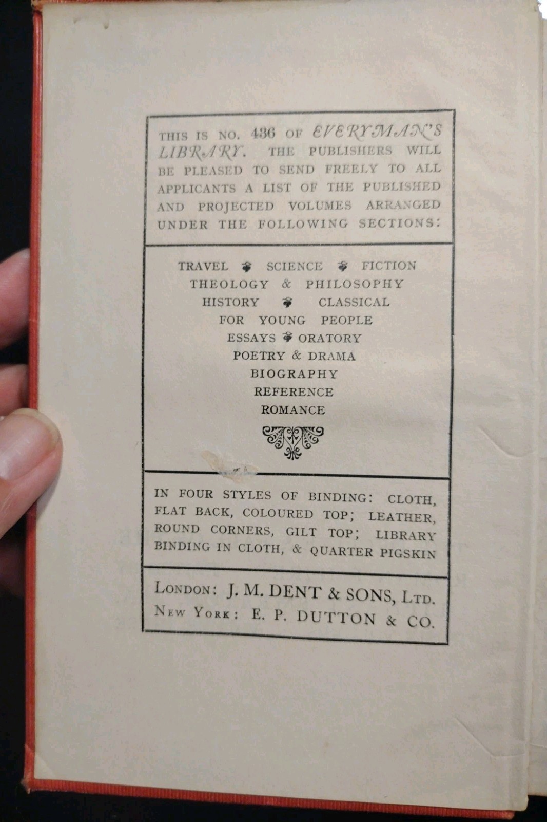 EVERYMAN’S LIBRARY 6 Volume Series: Decline Fall Roman Empire. Gibbon. 1910-30s