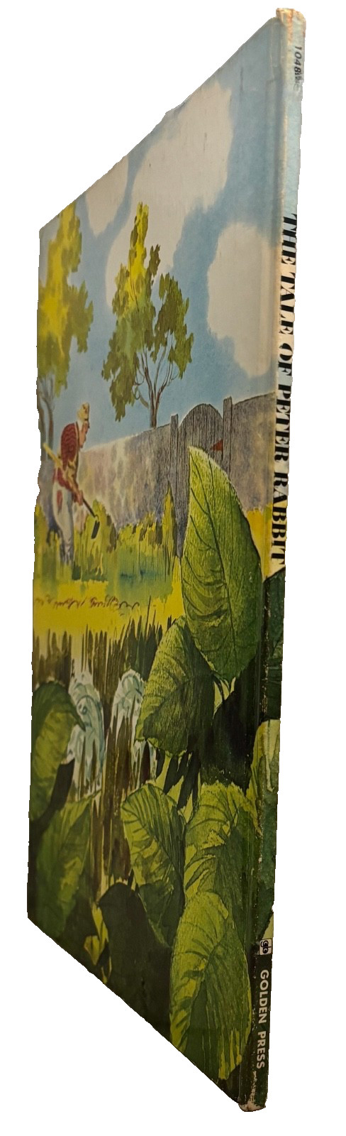 The Tale of Peter Rabbit A Big Golden Book by Beatrix Potter, Rod Ruth art, 1974