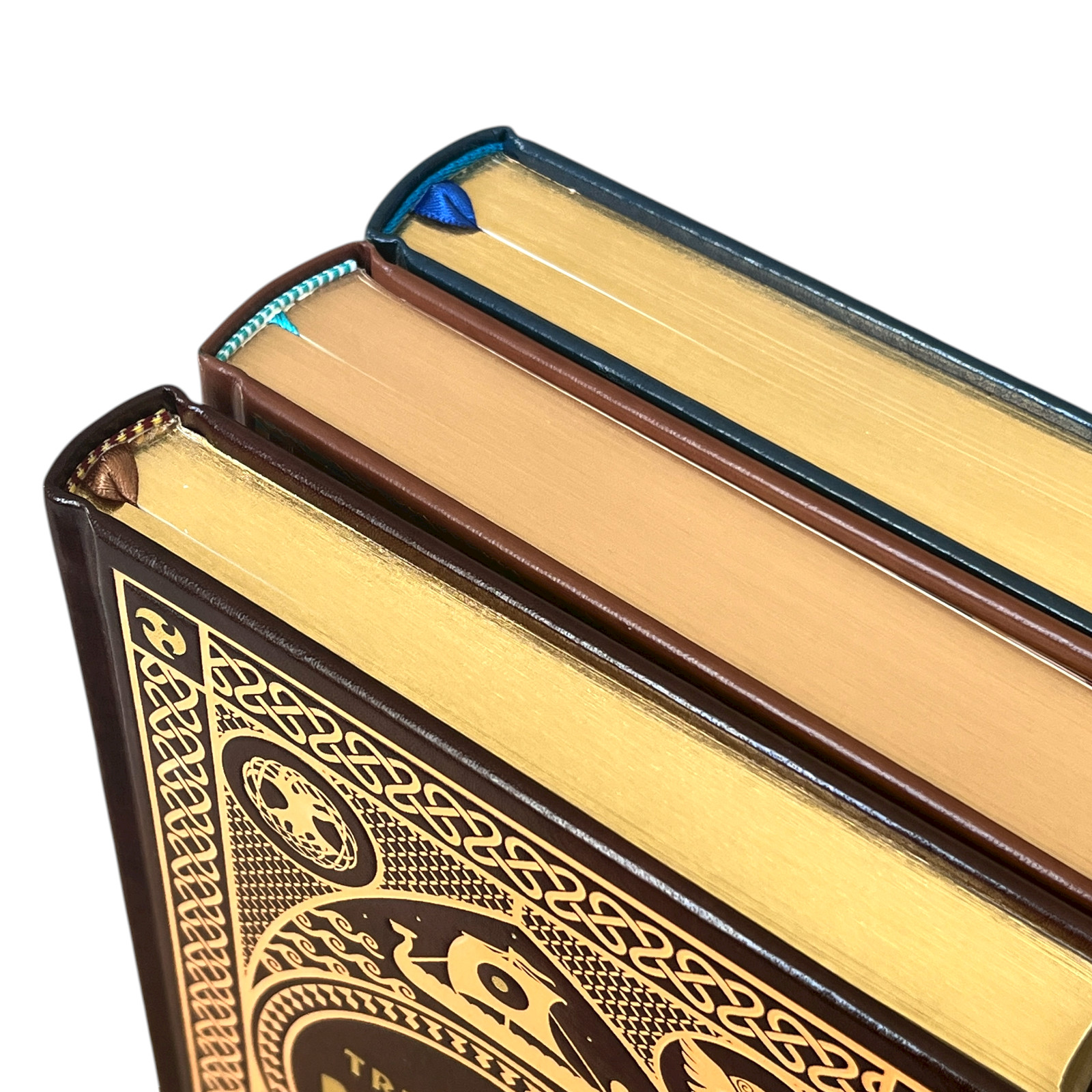 3-Book Set: Greek, Norse, Native American Mythology Bounded LEATHER Hardcover