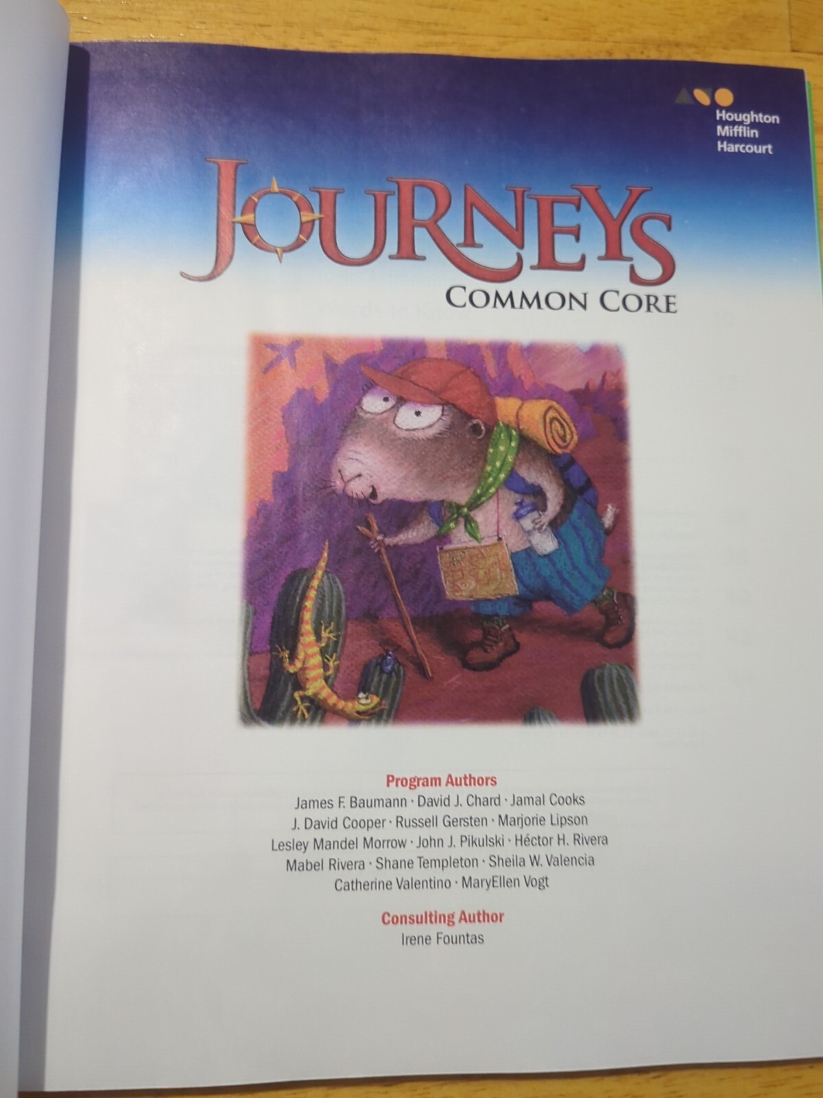 Journeys Ser.: Journeys : Common Core Student Edition Volume 4 Grade 1 2014…