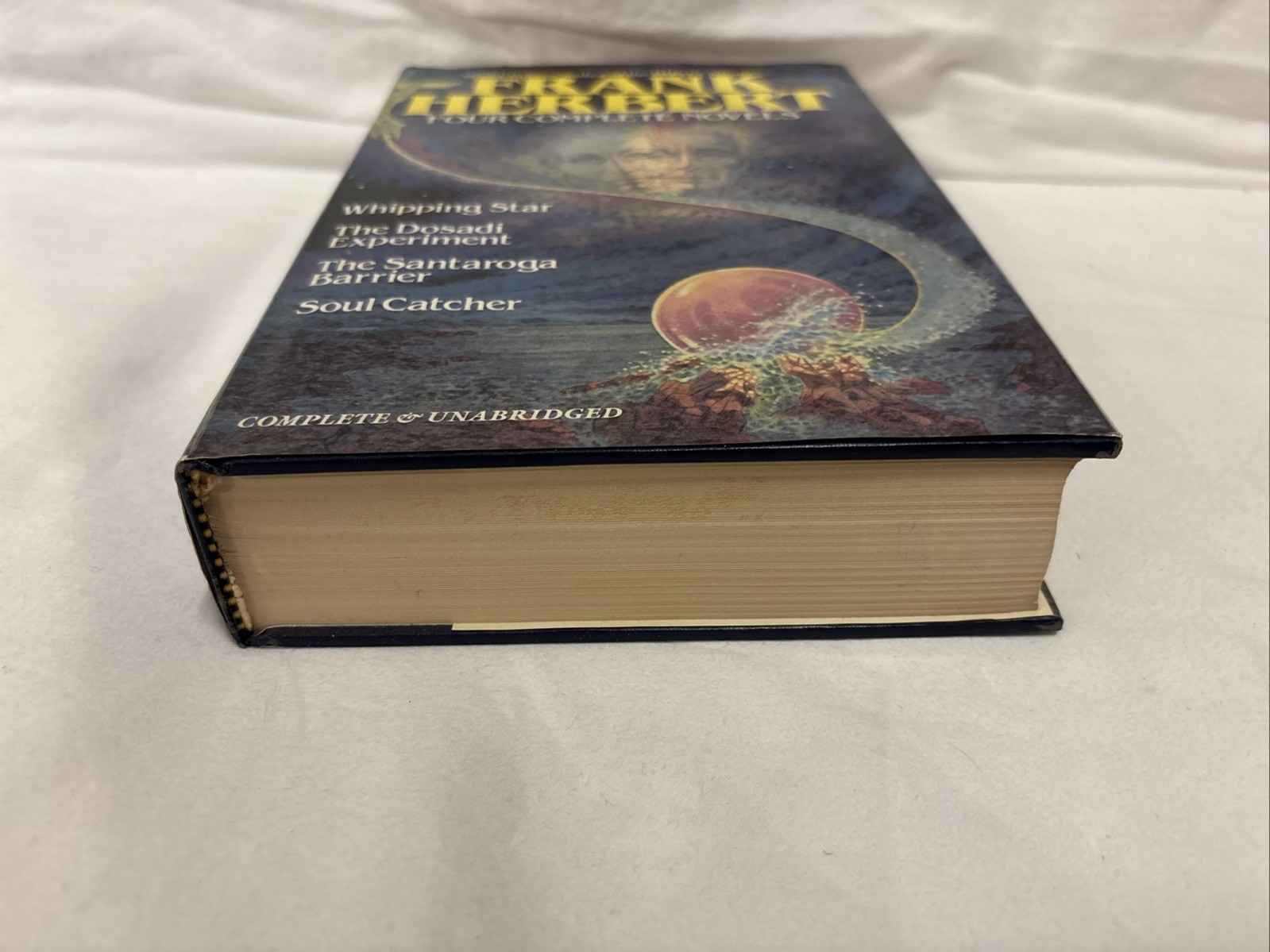 God Emperor of Dune Frank Herbert 1981 BCE Hardcover HCDJ 4 Complete Novels Lot