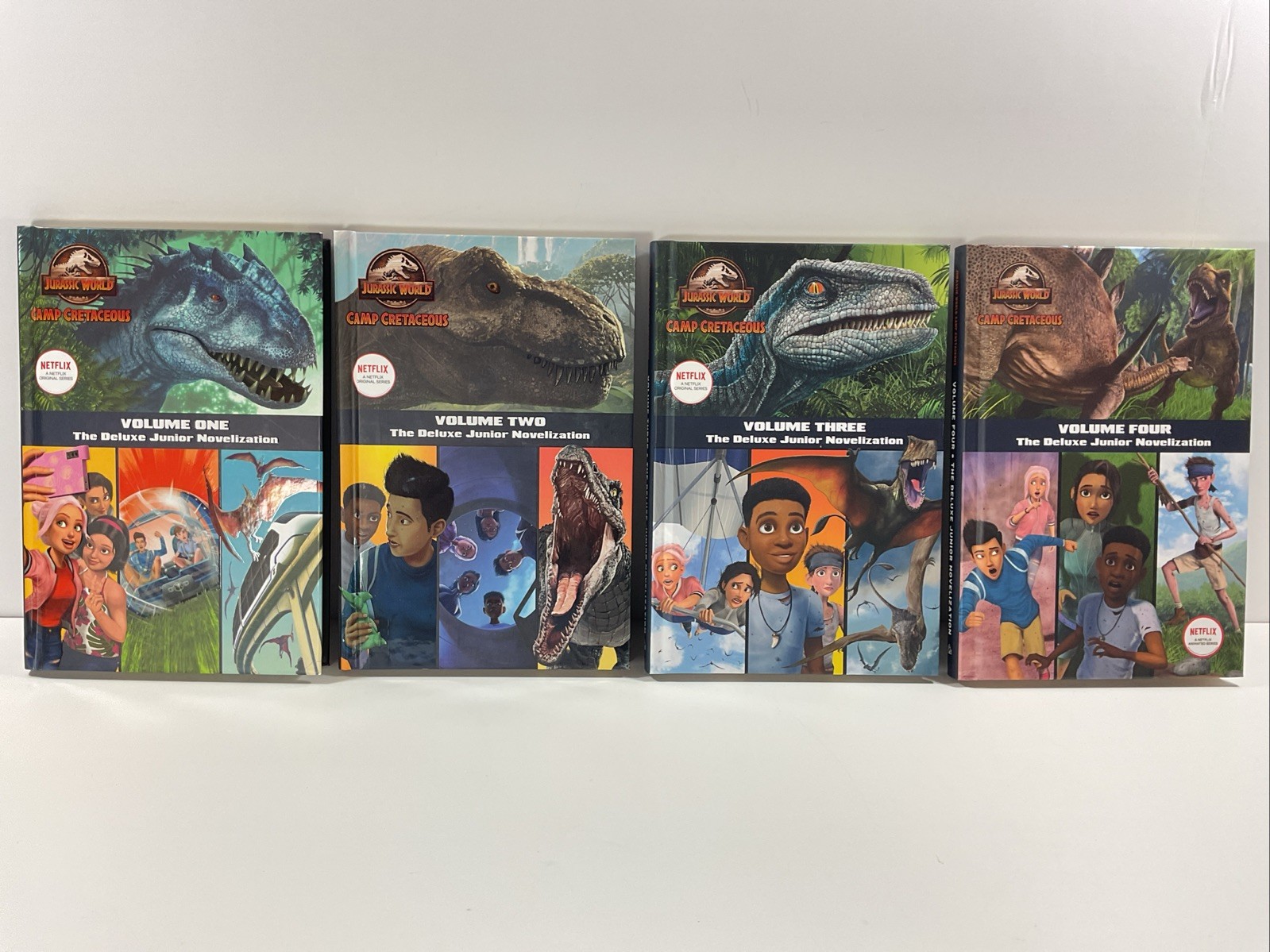 Boxed sets grades 2-4 Lot of 14 I Survived 1-10 PB Jurassic World 1-4 HC