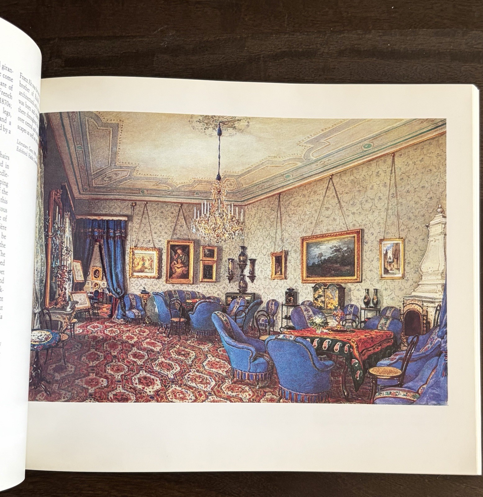 An Album of 19th Century Interiors Watercolors From Two Private Collections 1992